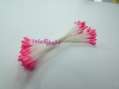 Flower Stamens - FUCHSIA ( 25 double pistils )