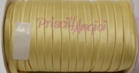 Bias binding LIGHT YELLOW SATIN 065 7 mm ( 0.5 m )