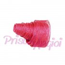 Cinta de sinamay 3 cm ancho - color FUCSIA - 20 cm