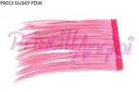 DUSTY PINK Feather Fringe Spiky Biot, 10 cm ( 35-40 feather )