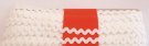 Ric Rac Ondulina Picunela BLANCO 02 100% Polister 8mm 0.50 cm