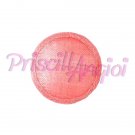 FLAMINGO PINK Round Sinamay Base 11 cm