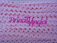 LIGHT PINK 28 Ric Rac Tape Embellishments Clothing 8mm ( 0.50)