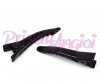 Pinza pequeña pasador cabello base negra 35x6 mm Pinza pequeña pasador cabello base negra 35x6 mm