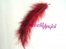 Garnet Marabou feather 120-140 mm ( 1 pce )