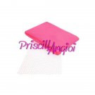 Pink Veiling plain ( 22 cm width ) - 25 cm