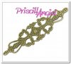 Antique Bronze Filigree 92x28 mm