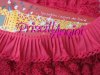 Plisado Overpli con puntilla ganchillo FUCSIA ( 0.5 cm) Plisado Overpli con puntilla ganchillo FUCSIA ( 0.5 cm)