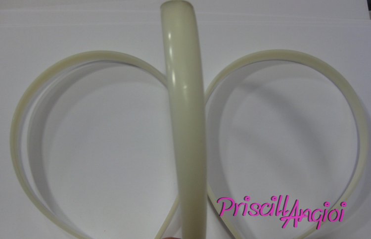 Diadema tiara base plastico para forrar; 15 mm ancho - Haga un click en la imagen para cerrar