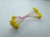 Lote 50 pistilos AMARILLO 2 para flores ( 25 pistilos dobles ) Lote 50 pistilos AMARILLO 2 para flores ( 25 pistilos dobles )