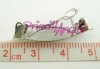 Barrita pasador frances pelo plateada 29x5 mm ( nº 3 ) Barrita pasador frances pelo plateada 29x5 mm ( nº 3 )