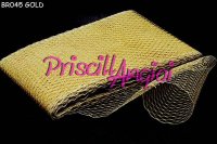 Golden Veiling plain ( 22 cm width ) - 25 cm