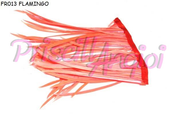 Fleco plumas oca color ROSA FLAMINGO, 10 cm (35-40 plumas) - Haga un click en la imagen para cerrar