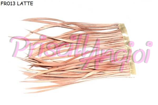 Fleco plumas oca color MARRON LATTE, 10 cm (35-40 plumas) - Haga un click en la imagen para cerrar