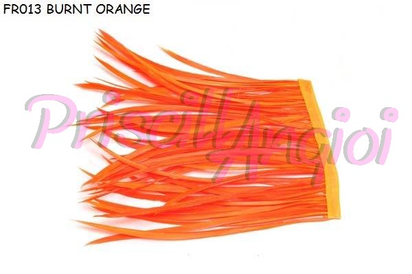 Fleco plumas oca color NARANJA, 10 cm (35-40 plumas) - Haga un click en la imagen para cerrar