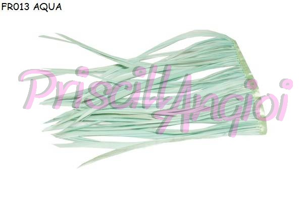 Fleco plumas oca color AZUL AQUA, 10 cm (35-40 plumas) - Haga un click en la imagen para cerrar